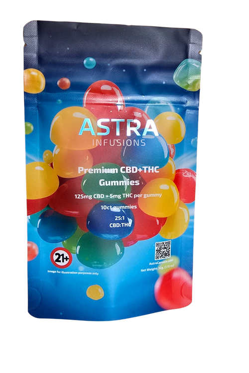 Cosmic Gummies (10ct) — 1250mg CBD / 50mg THC